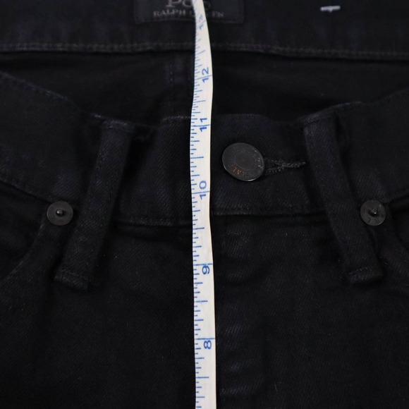 Polo Ralph Lauren Black Straight Leg Mens Jeans Size 32x32 - Picture 6 of 7
